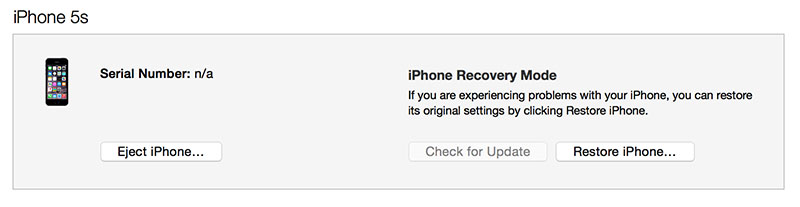 Downgrade iOS 8.4.1 to iOS 8.4 - Recovery mode