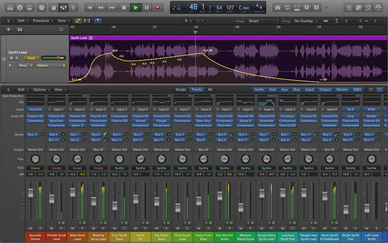 image Logic Pro X app