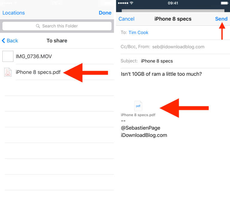 How To Attach Files And Documents To The Mail App On IPhone Or IPad 