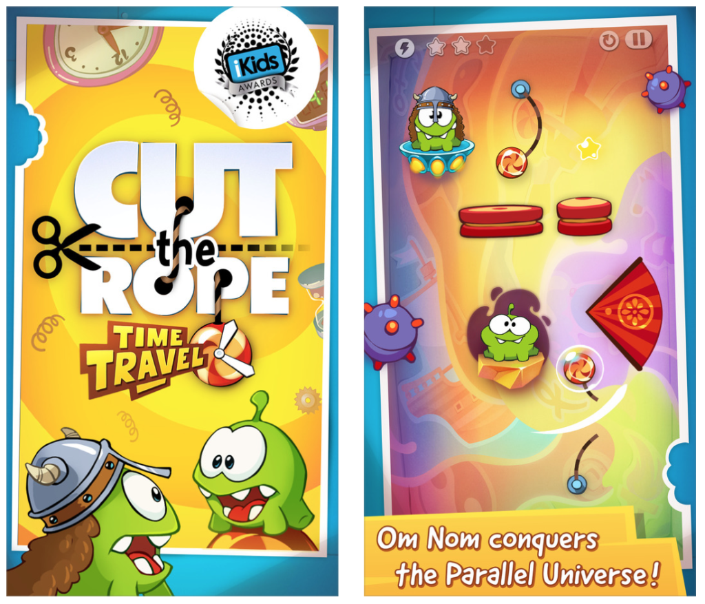 Cut the Rope: Time Travel goes free as Apple’s App of the Week