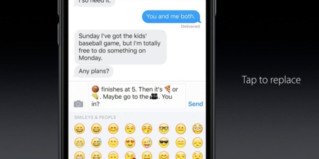 Messages app updated in iOS 10 with new emoji features, Bubble effects and more (UPDATED)
