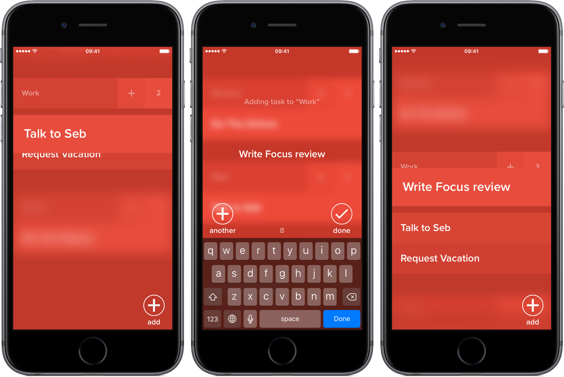 Checking out Focus, a minimalist task manager for iPhone