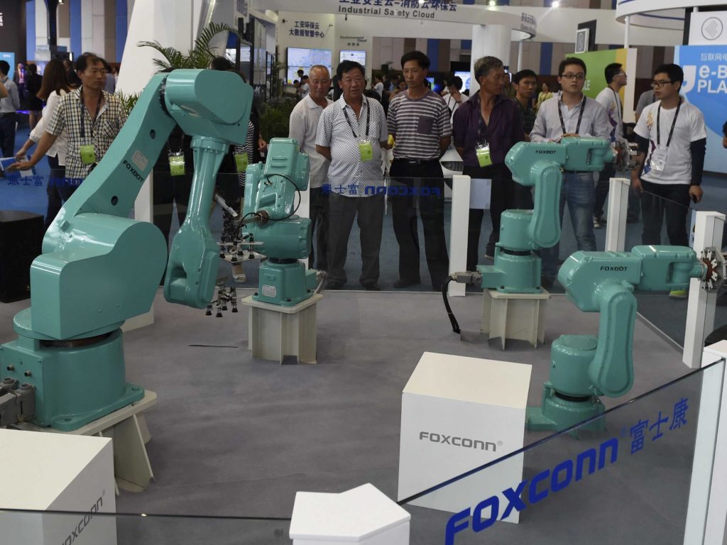 Foxconn has 10 fully automated production lines Mid Atlantic