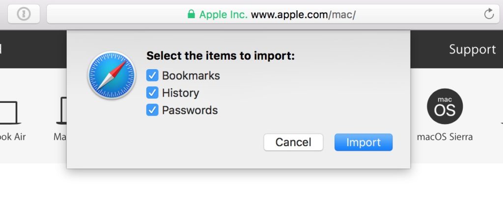 Safari: Importing Bookmarks (The New Way!) | Mid Atlantic Consulting Blog