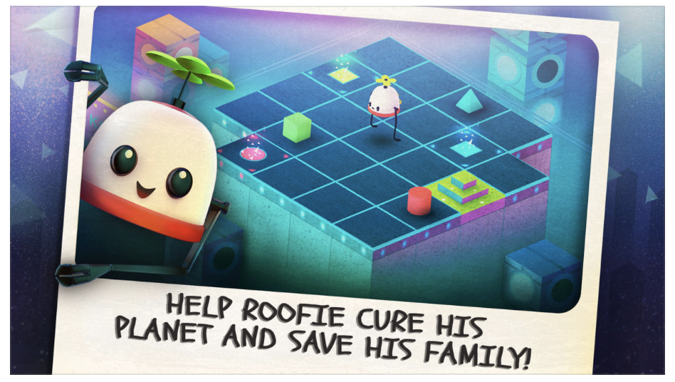 Apple’s free app of the week: Roofbot: Puzzler On The Roof
