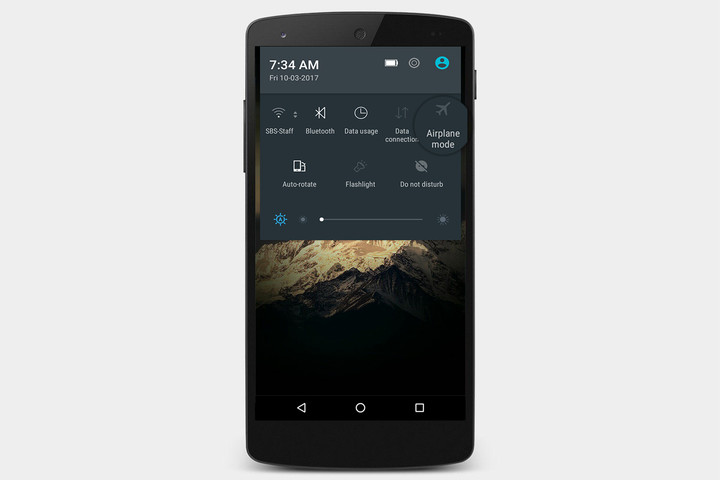 android airplane mode