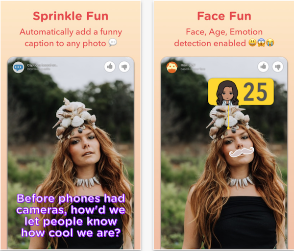 Microsoft Launches ‘Sprinkles’ Camera App With Machine Learning Features