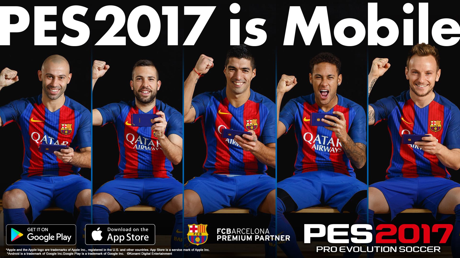 pro evolution soccer 2017 mobile