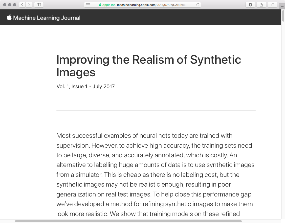 Learning journal. Apple Machine Learning. Эппл пресс релиз.