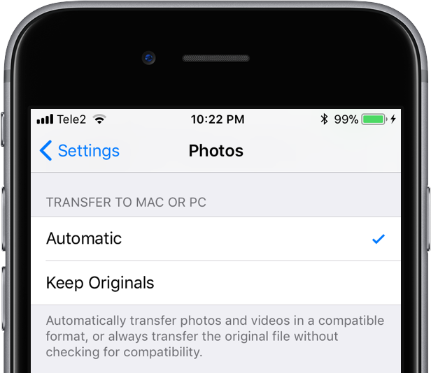 How and when to select between HEIF/HEVC JPG/MOV camera formats in iOS