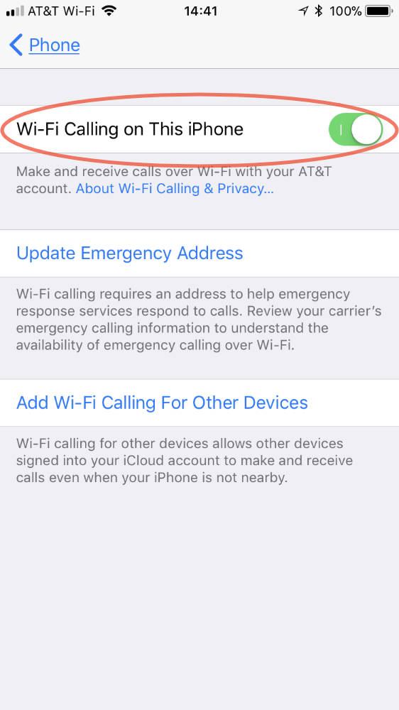 Wi Fi Calling Not Working On Your New Iphone It May Need To Be Re Enabled Mid Atlantic Consulting Blog