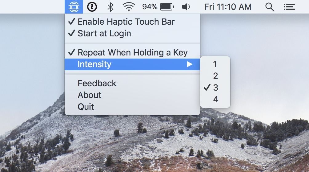 This app adds haptic feedback to your MacBook Pro Touch Bar keys Mid