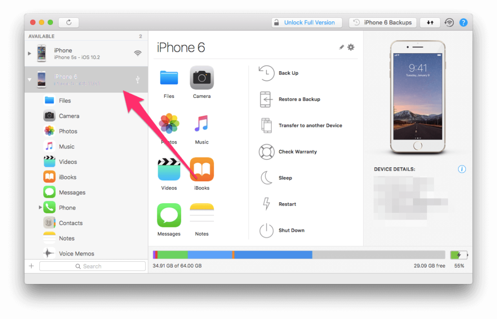 backup iphone to external hard drive mac for free program