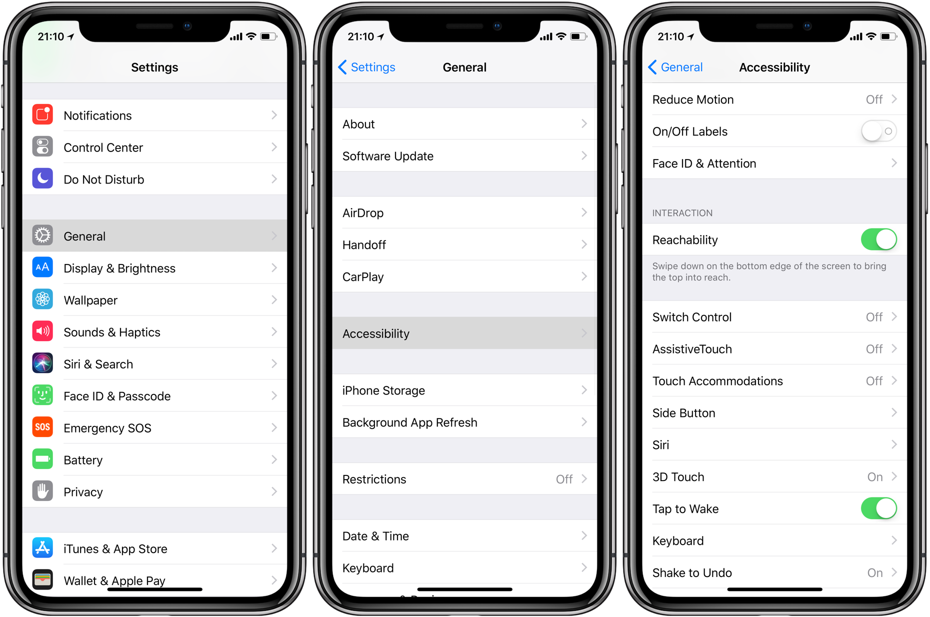 how center control iphone x Mid Reachability X iPhone Atlantic  to use How on