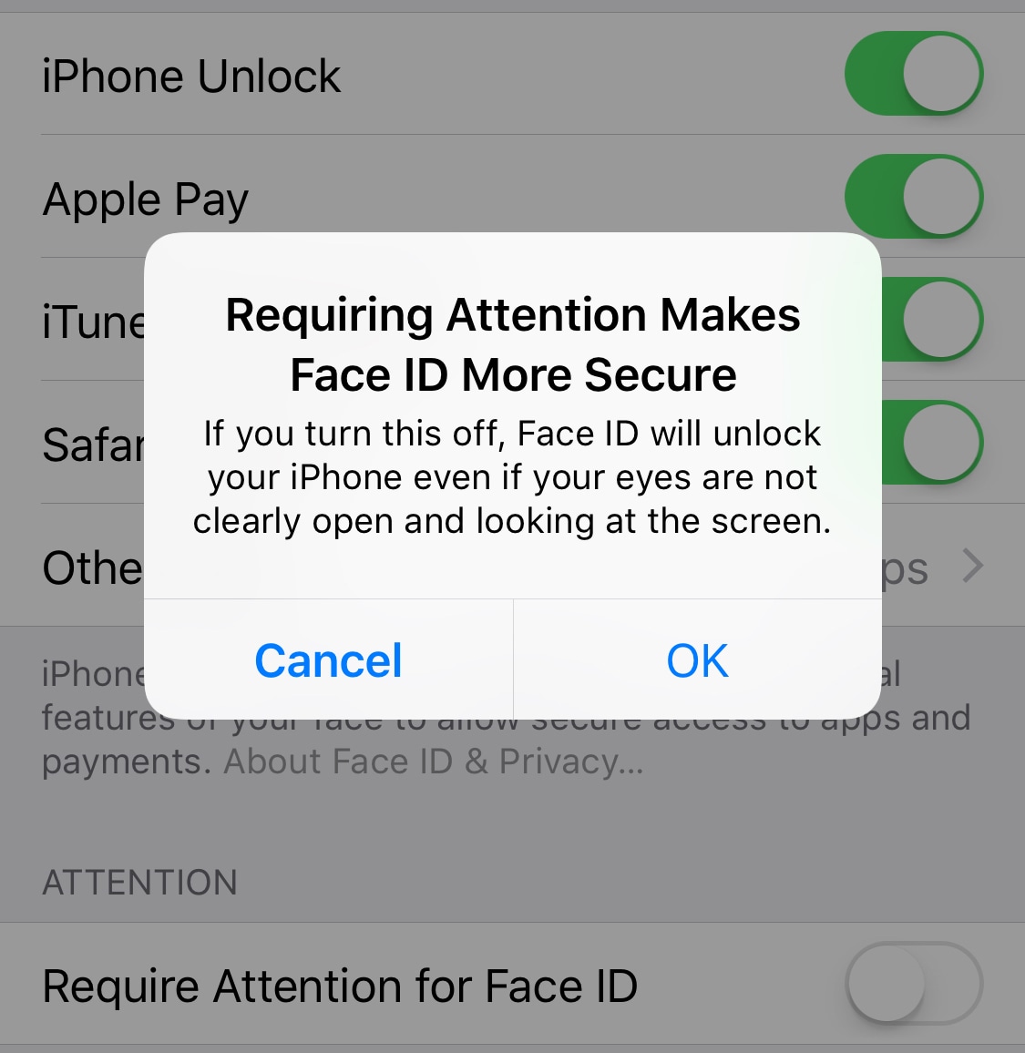 How to increase Face ID success rate by toggling off this switch | Mid ...