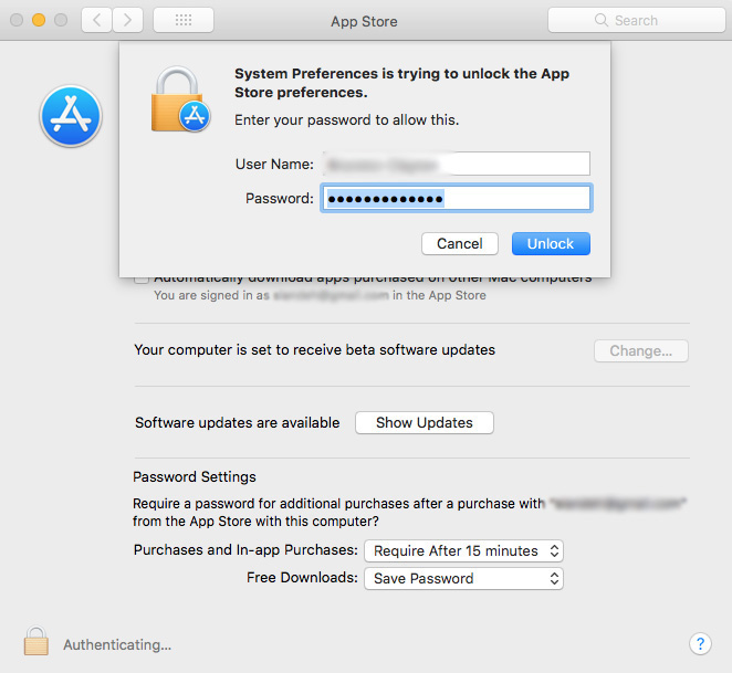 macOS High Sierra 10.13.2 flaw lets you unlock App Store settings with