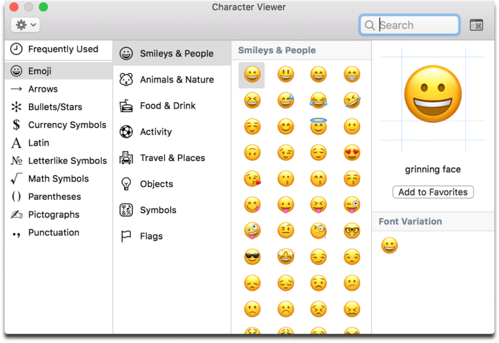 outlook emoji shortcuts windows 10