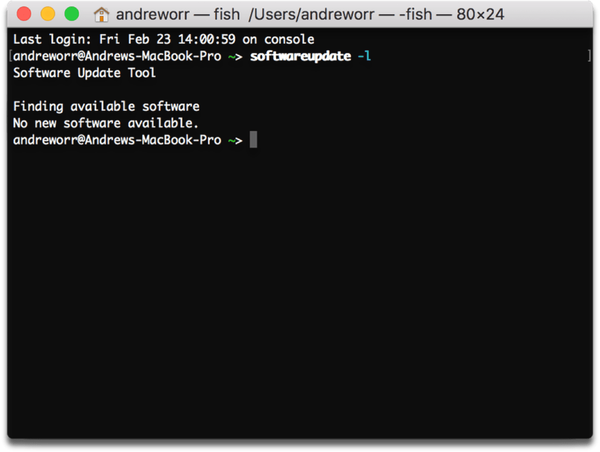 macOS: How to Update Your Mac in the Terminal | Mid Atlantic Consulting ...