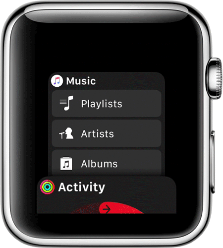 rearrange apps on apple watch