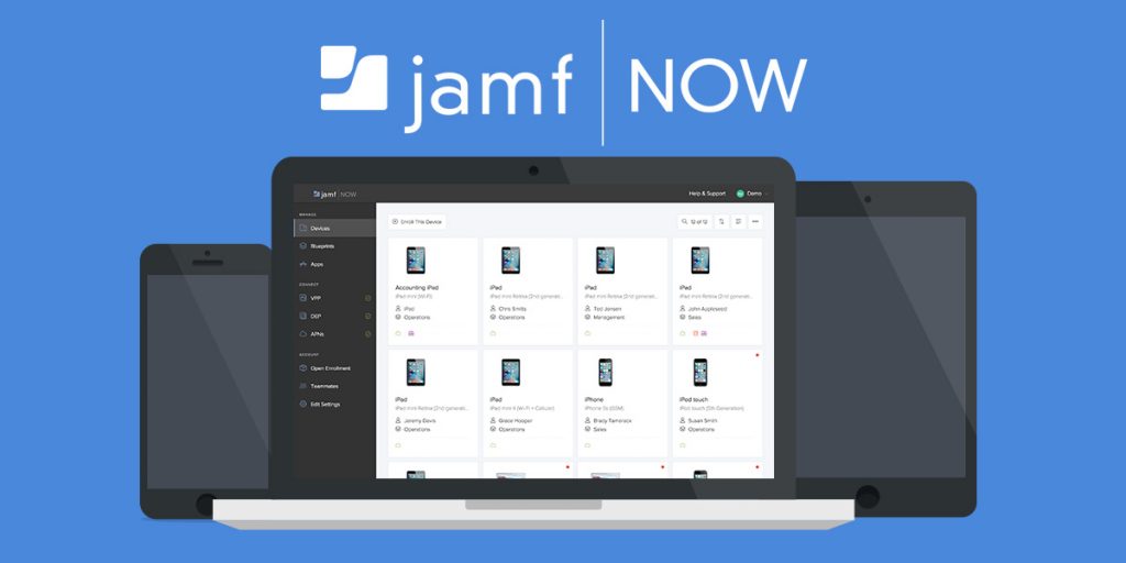 Set up, manage and protect Apple devices in minutes with Jamf Now