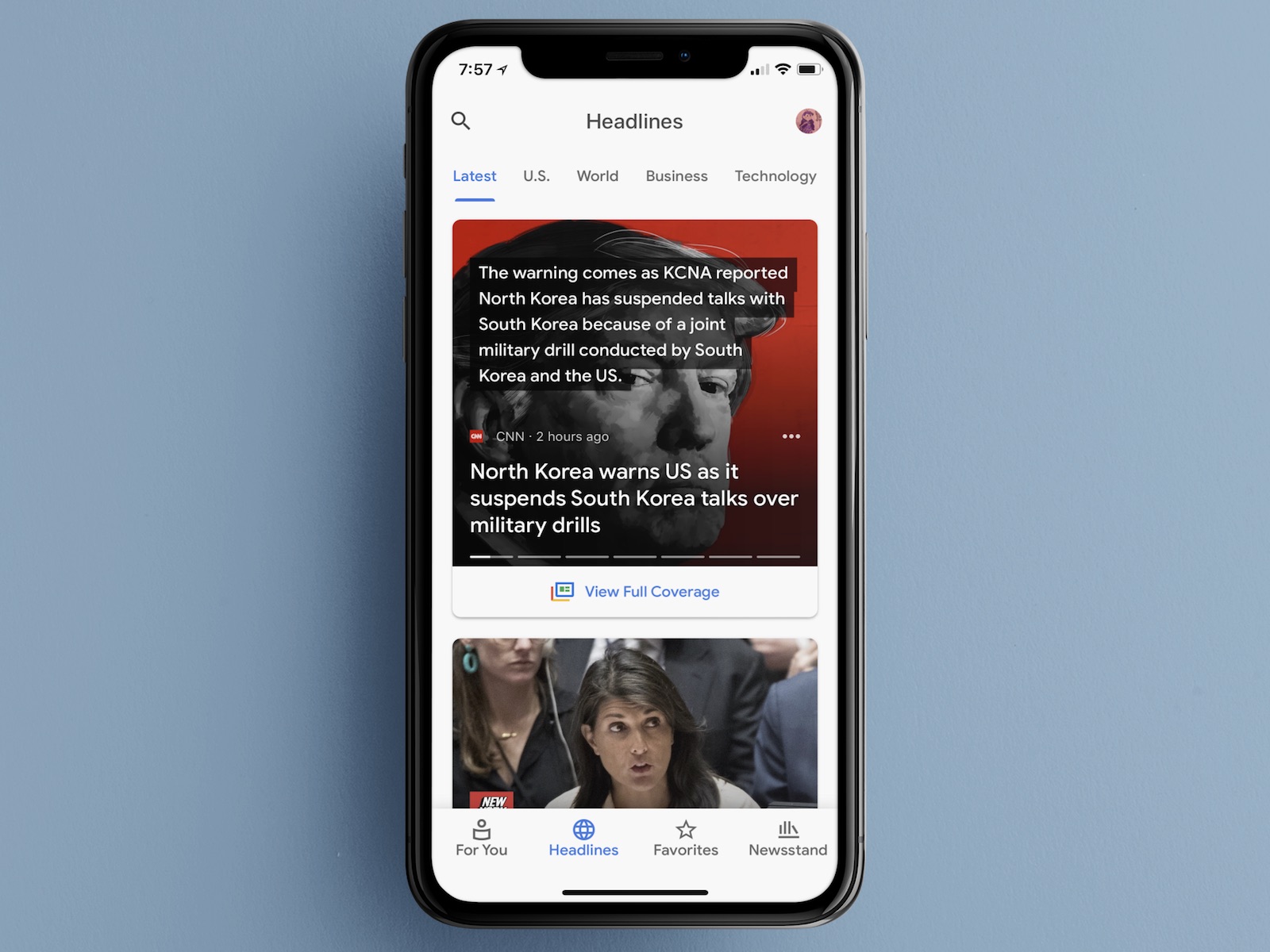 Overhauled Google News app for iPhone arrives on the App Store