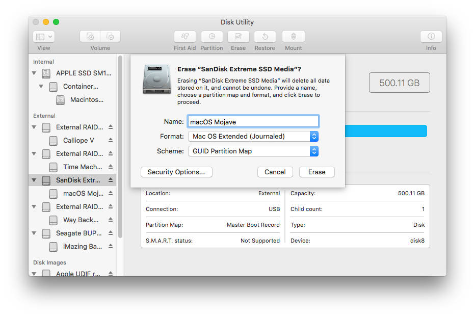 how to format a mac disk on windows