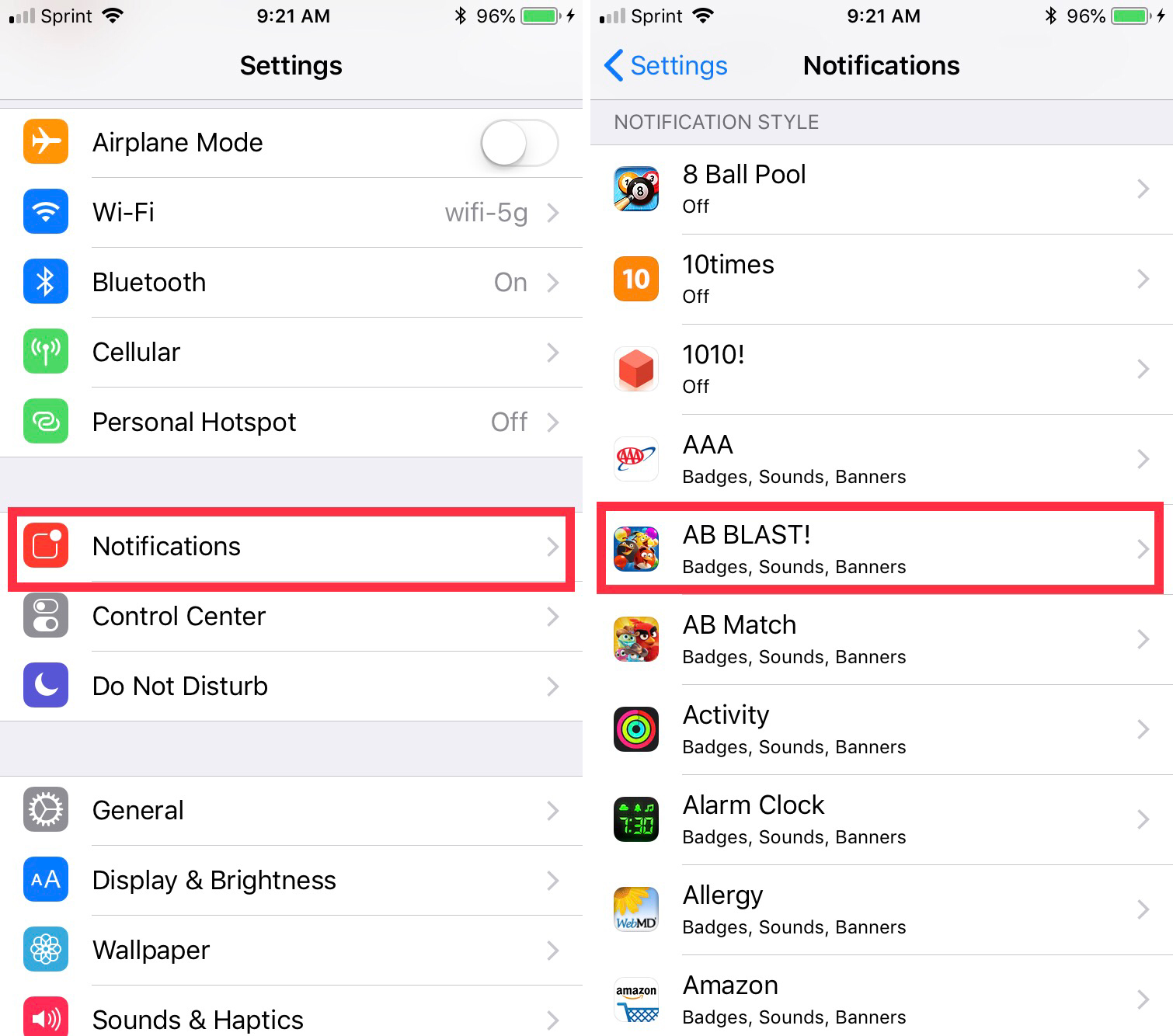 How to hide notification badges on iPhone app icons | Mid Atlantic