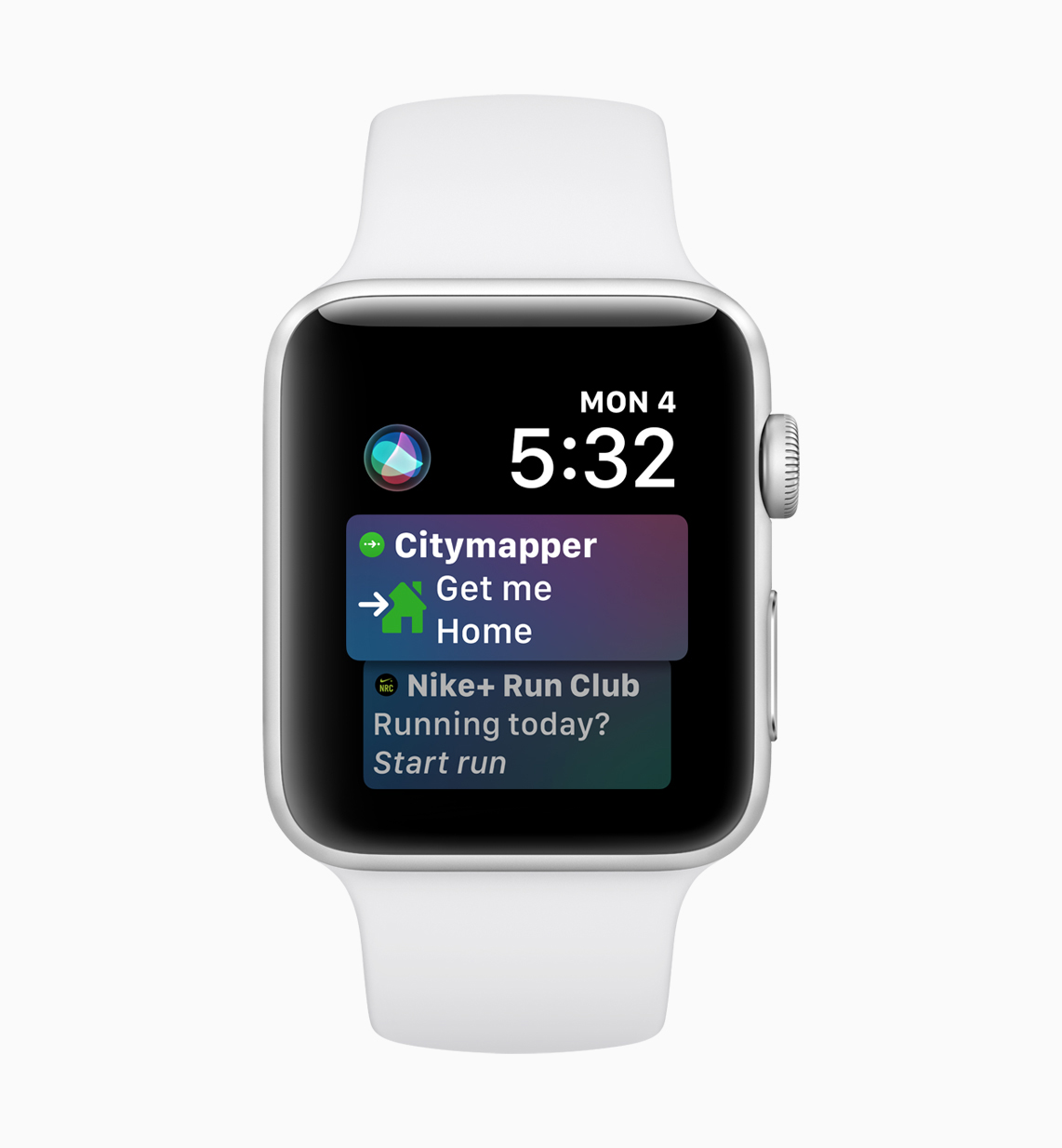 Apple Watch Siri face