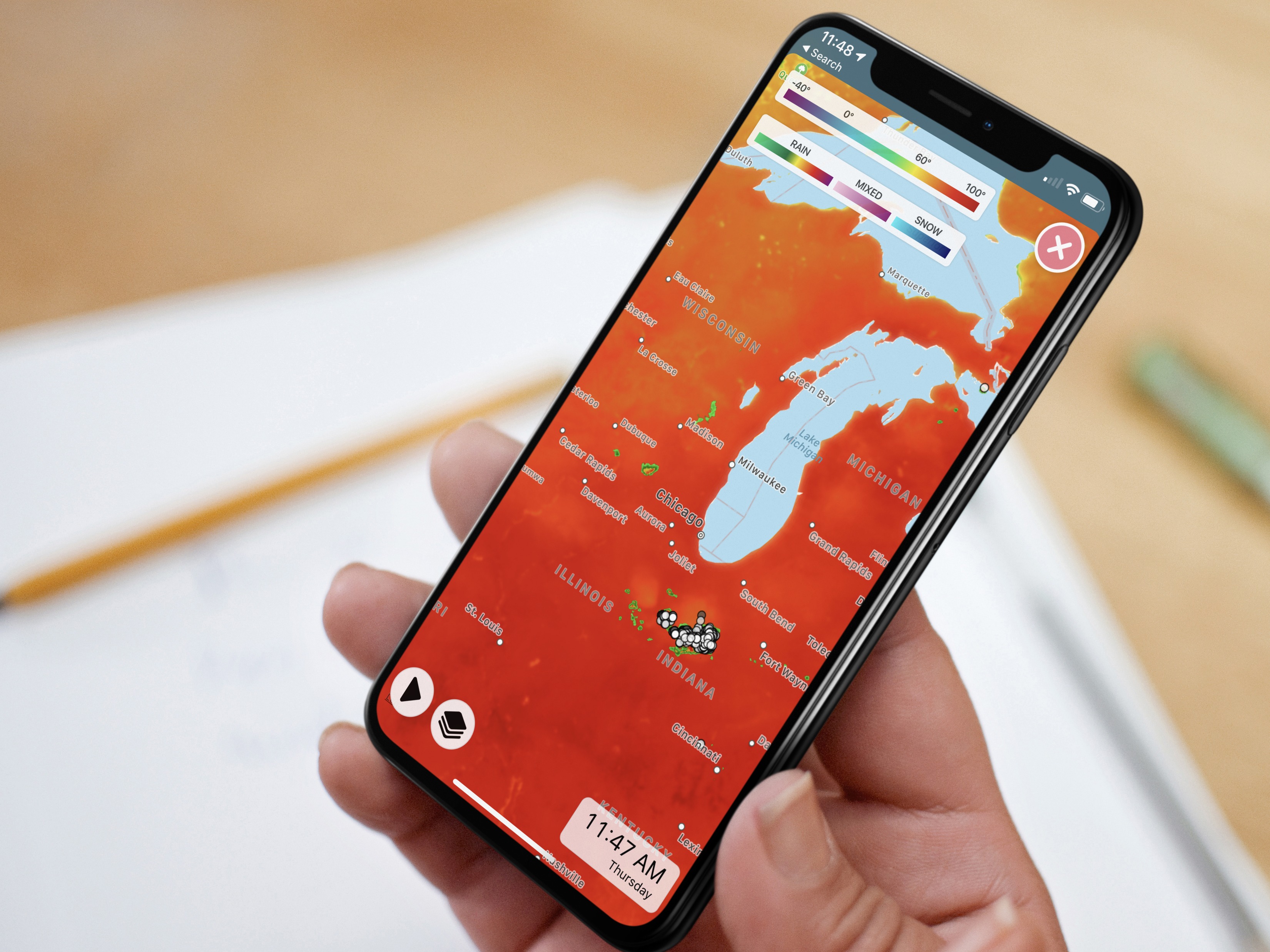 Carrot Weather app now offers 12 weather layers, more secret locations Mid Atlantic Consulting