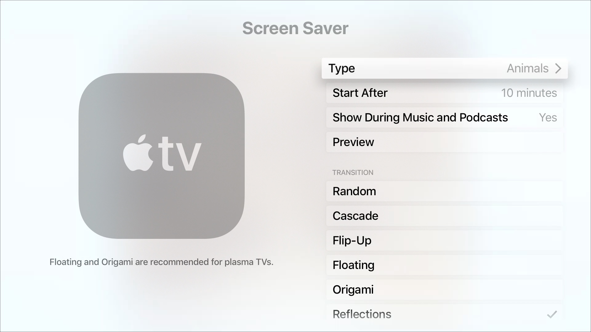 screen saver for google photos apple tv
