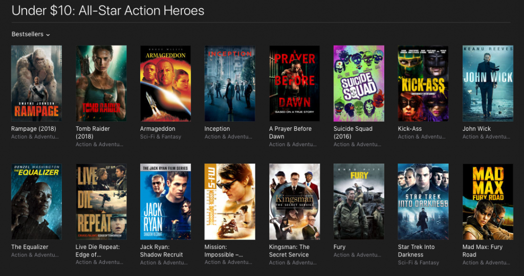 3 Movie Bundles For 10 Dc Comics Films For 5 And Other Itunes Deals Mid Atlantic Consulting Blog