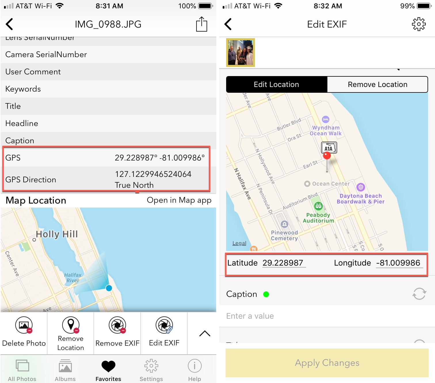 How to view the GPS coordinates for photos on iPhone | Mid Atlantic