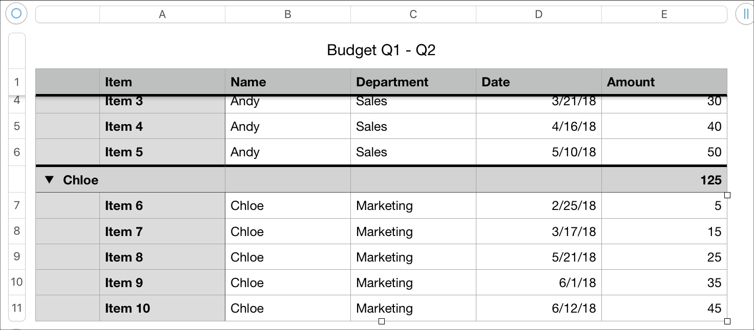 How to freeze columns and rows in Numbers on Mac and iOS | Mid Atlantic