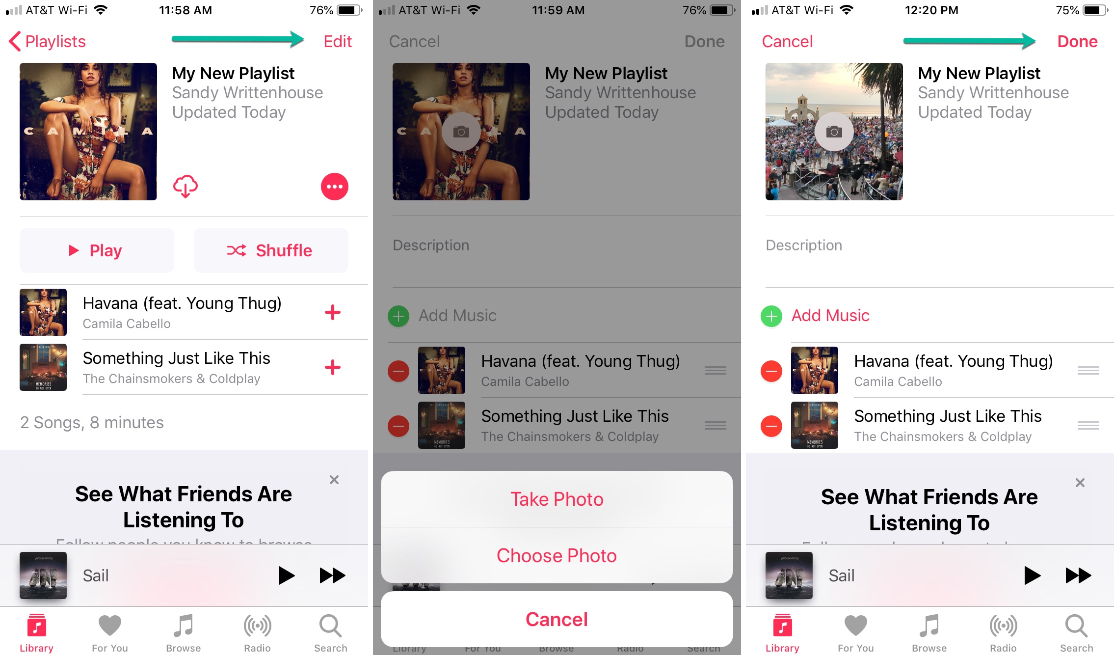 How to easily change your Apple Music playlists cover art | Mid