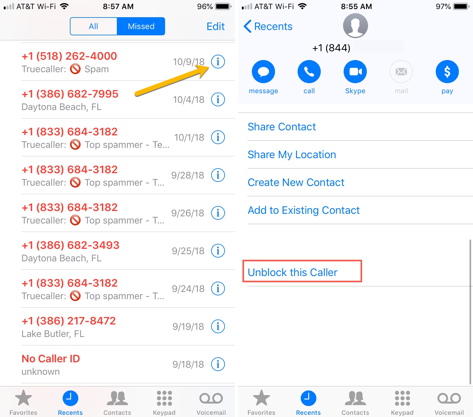 How to unblock a caller on iPhone and iPad | Mid Atlantic Consulting Blog