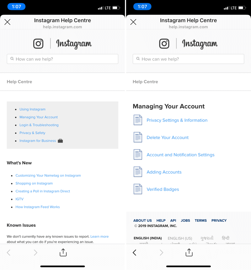 Instagram Delete Disable Account 2