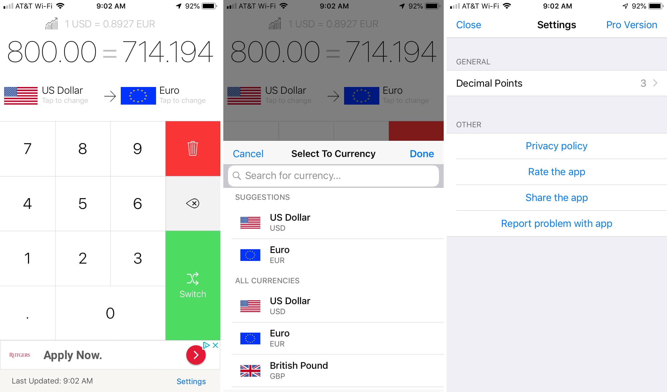 free currency converter app for mac