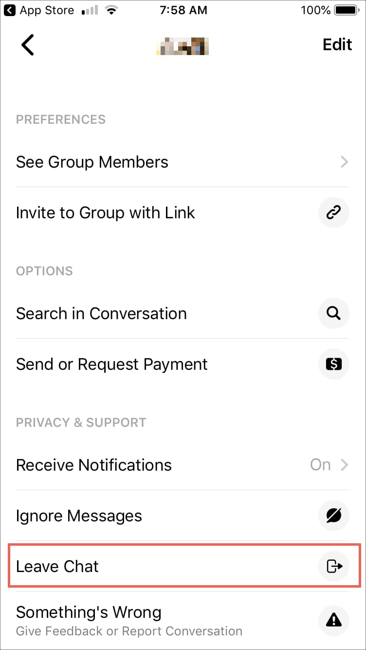 How to leave a group conversation in Facebook Messenger | Mid Atlantic