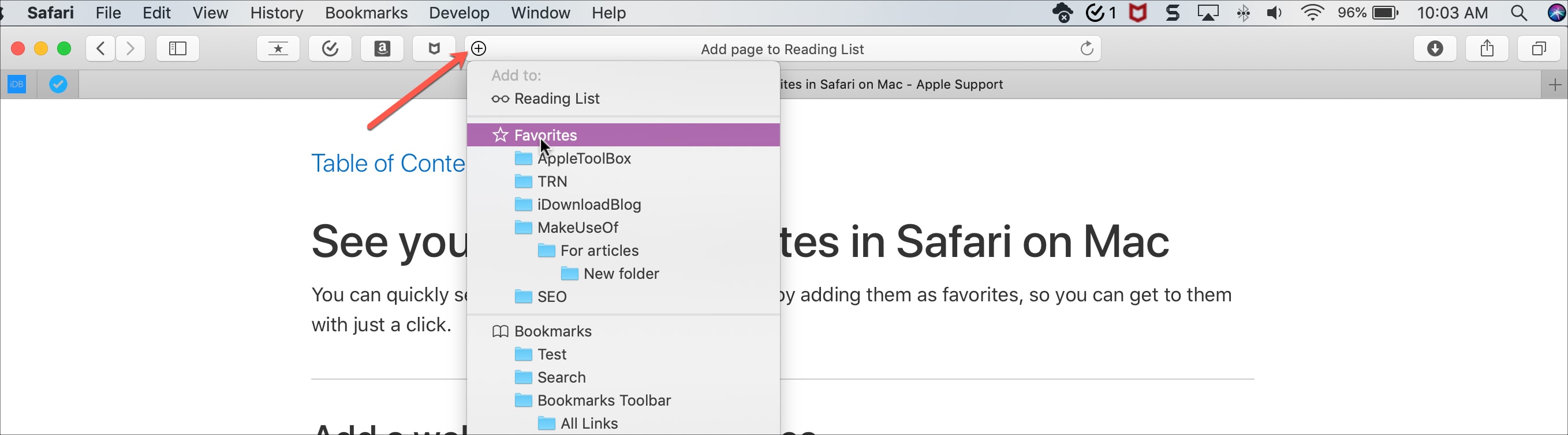 How to add Favorites in Safari on iPhone, iPad and Mac | Mid Atlantic