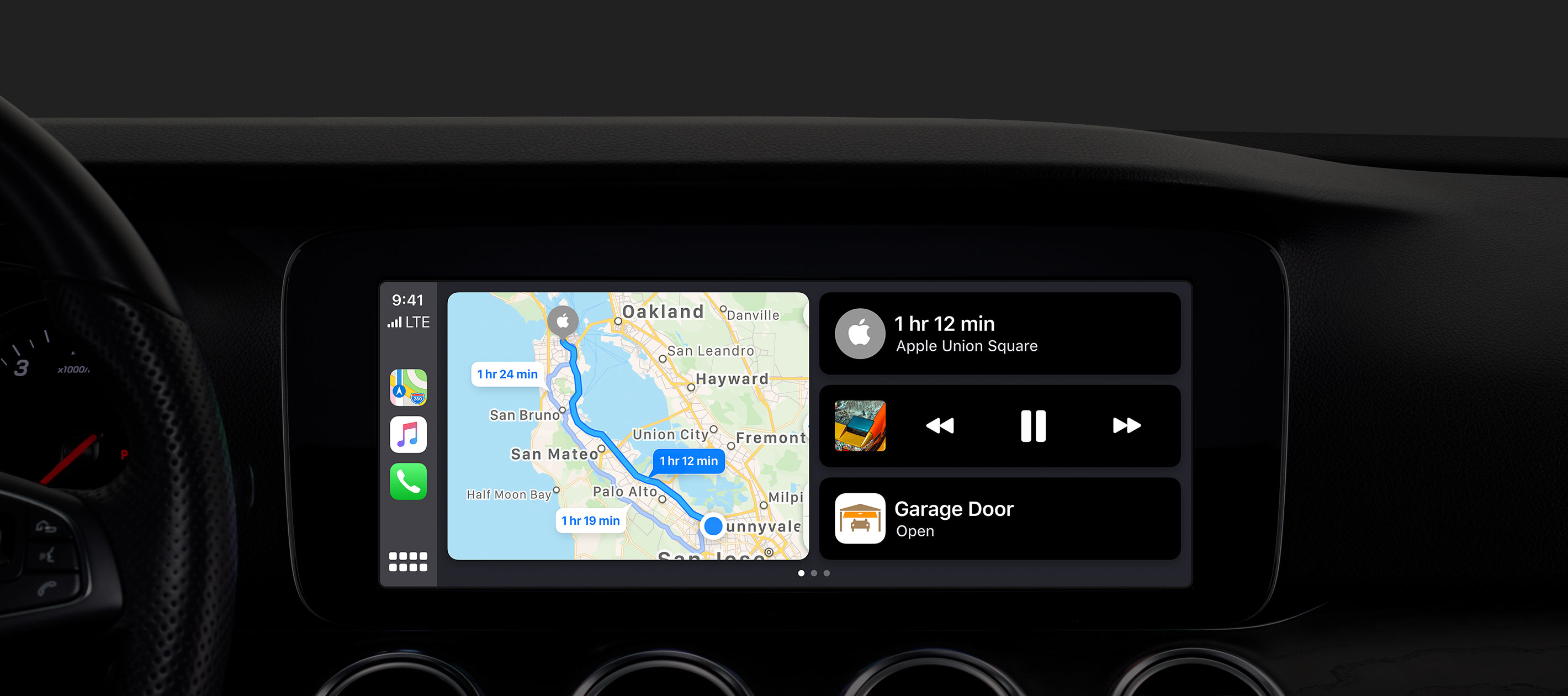 IOS 13 s CarPlay Features Include Light Theme Dashboard Album Art 