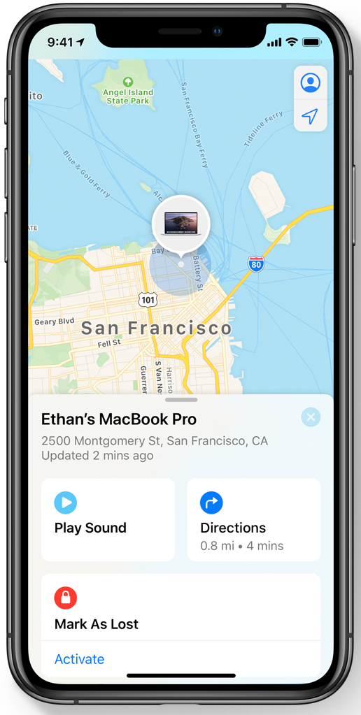 Using the new Find My app in iOS 13