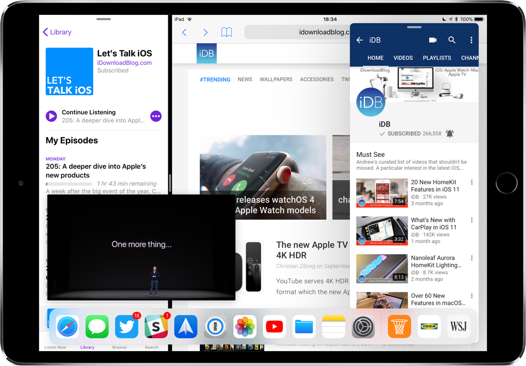 iPad multitasking