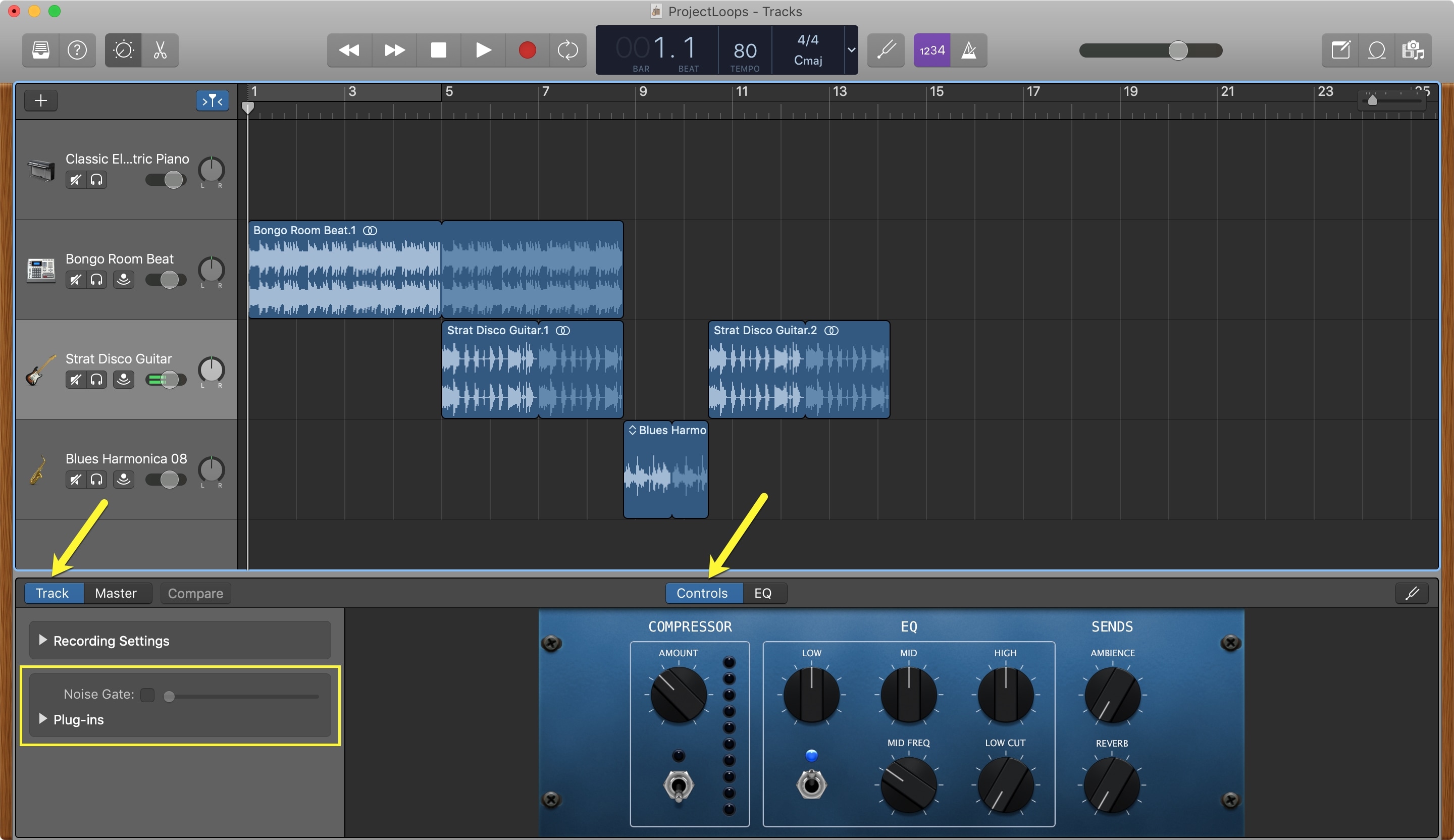 Access Plugins GarageBand Mac