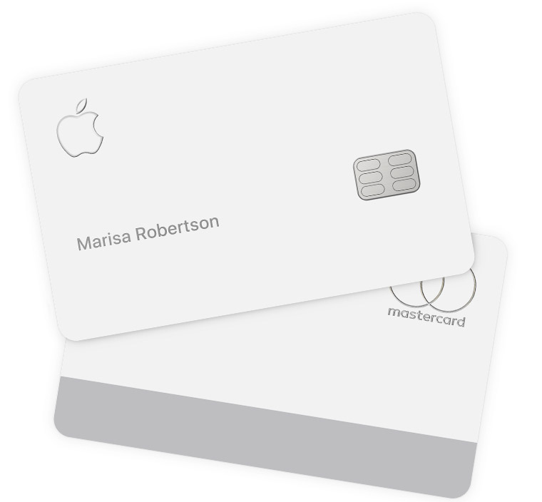 Apple Card number - physical titanium card 001