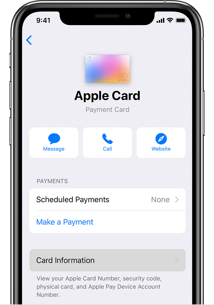 How to view your Apple Card number, expiration date, security code other sensitive details Mid