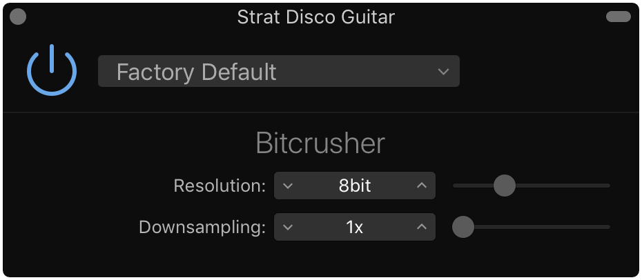 Plugins Controls GarageBand Mac