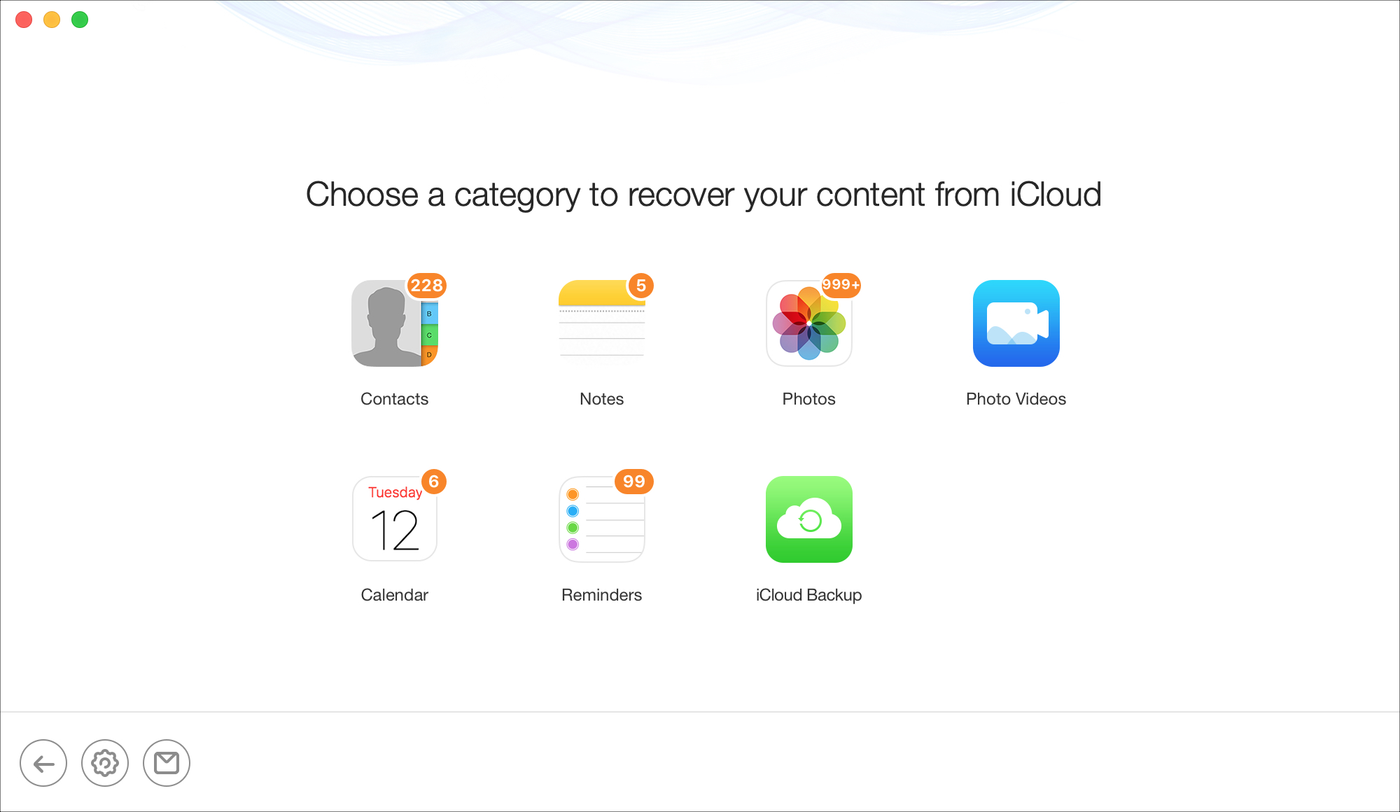 PhoneRescue iCloud Recovery