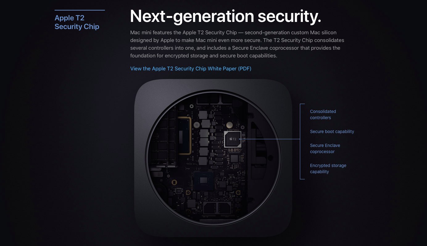 Apple T2 security chip