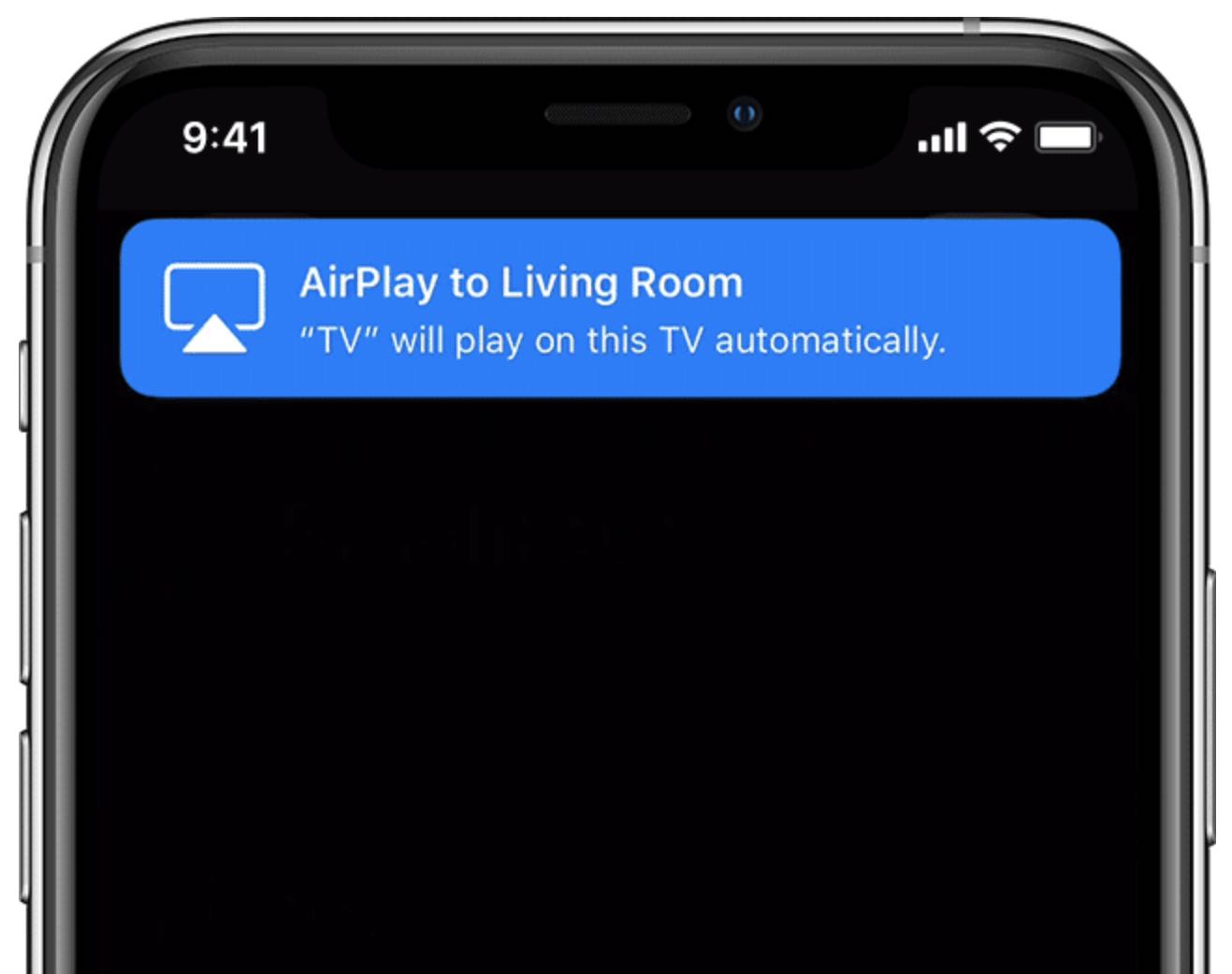 AirPlay TVs