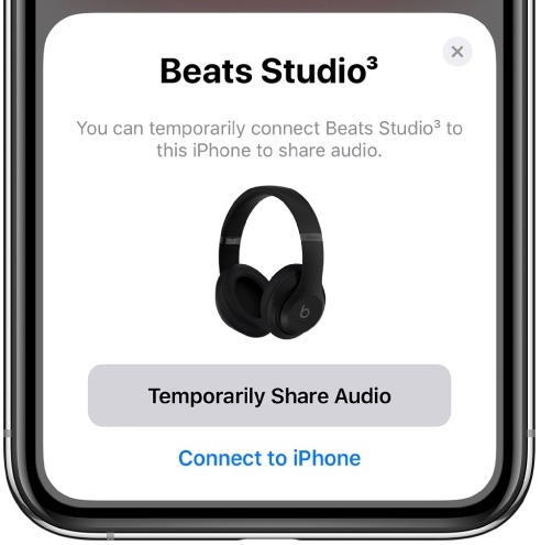 share audio with Beats